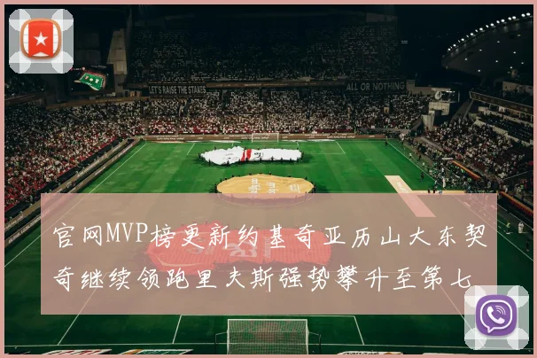 官网MVP榜更新约基奇亚历山大东契奇继续领跑里夫斯强势攀升至第七位